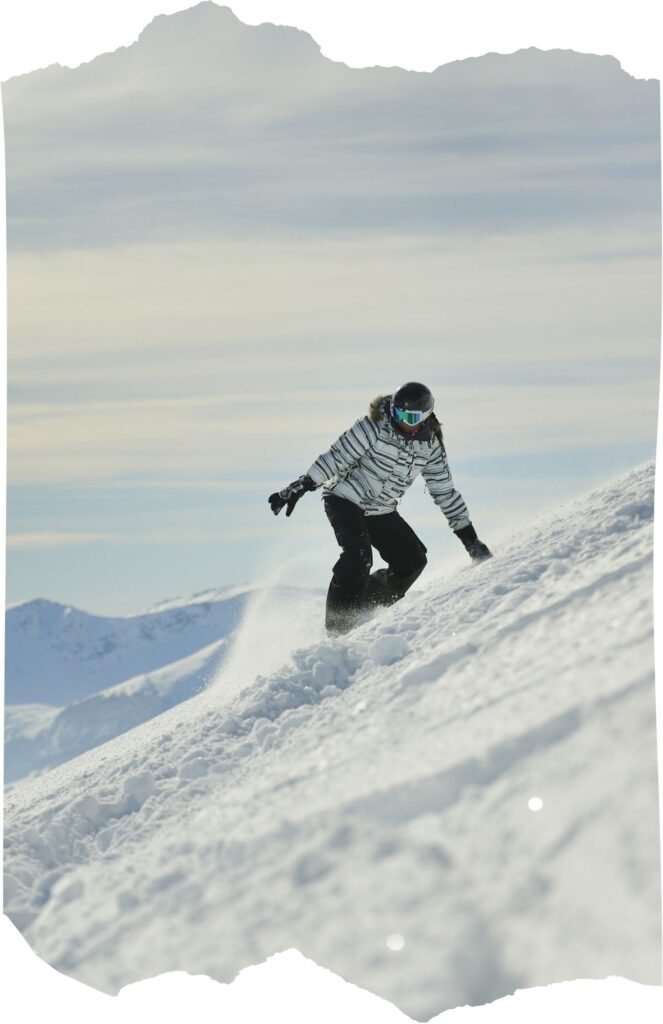 snowboard de montaña en la Cordillera Cantábrica